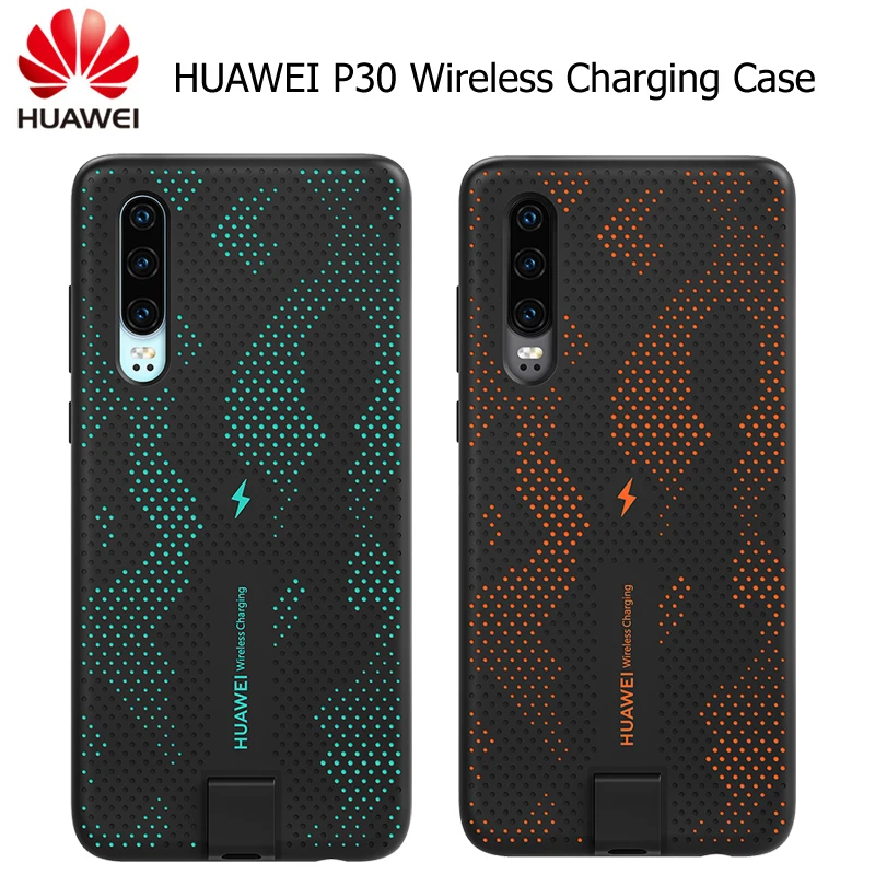 Чехол для HUAWEI P30 с беспроводной зарядкой оригинальный официальный Huawei CNR216 TUV Qi 10