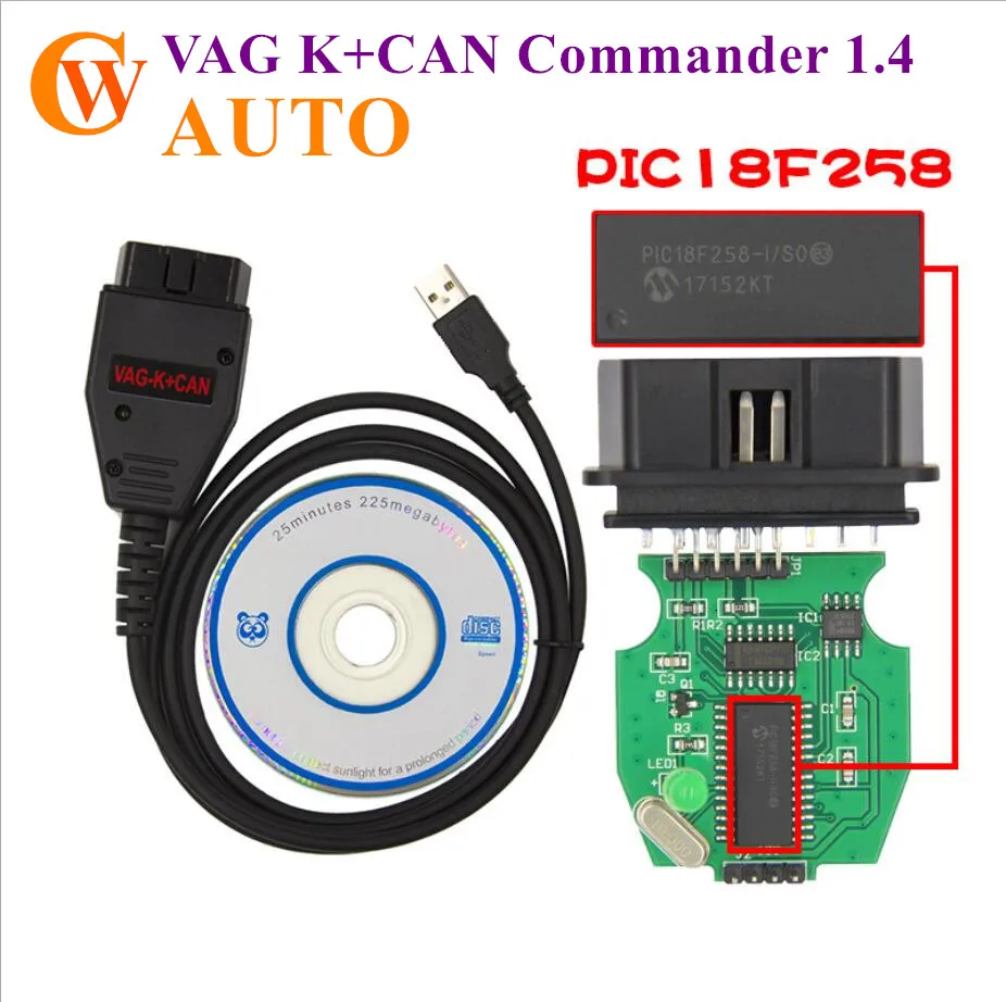 

VAG K+CAN Commander 1.4 VAG K+CAN 1.4 K-Line Commander Full