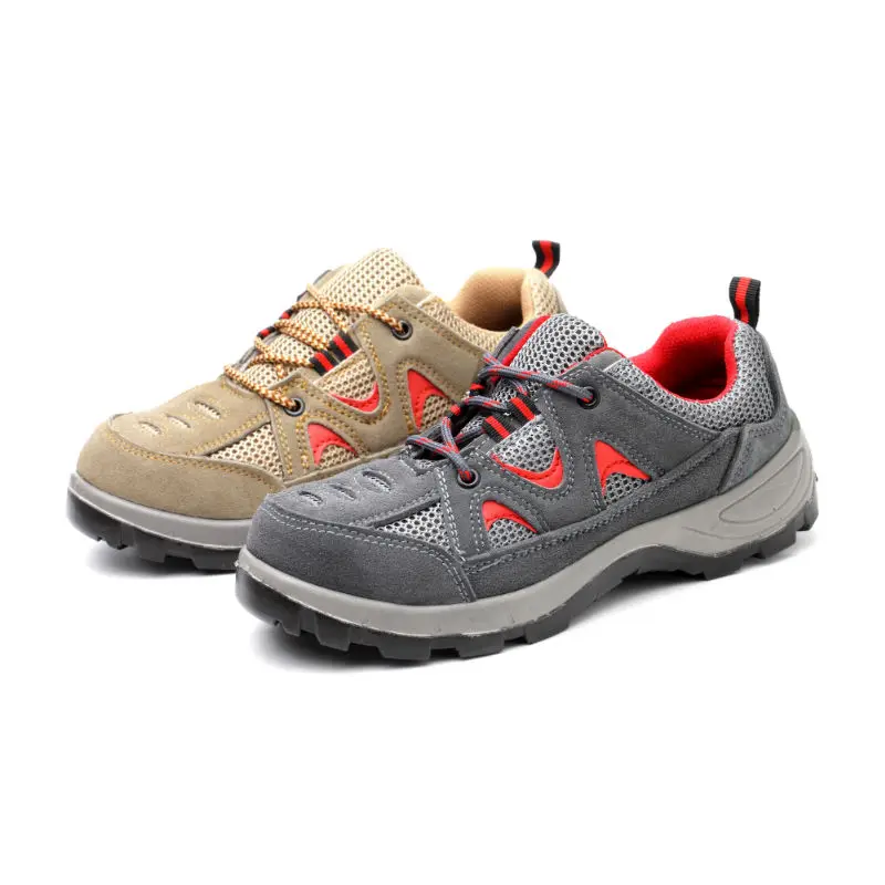 

AC13020 Breathable Safety Shoe Safety Boots Shoe Steel Toe Cap Anti-piercing Fashion Work Shoes Safety Shoes Air-permeable Smash