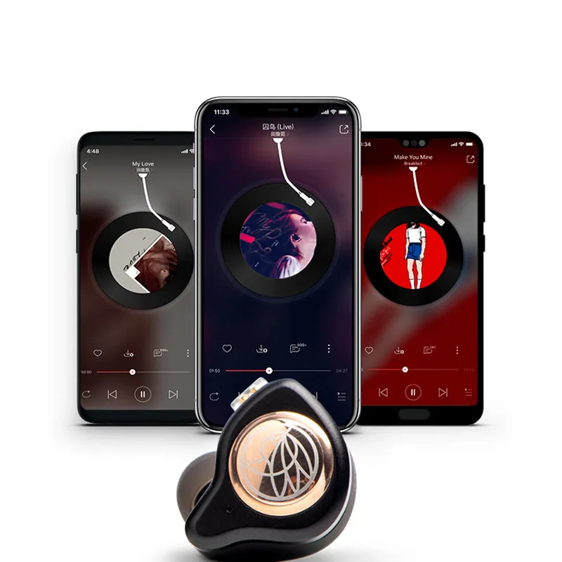 Ароматный Zither TFZ Новый Air King Bluetooth наушники в ухо HD Динамический драйвер HIFI монитор