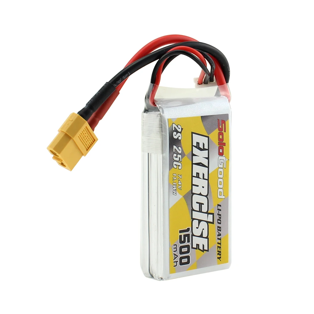 Lipo 2S Аккумулятор 7,4 V 1200mAh 1500mAh 1800mAh 2200mAh 25C 2600mAh 3000mAh 4200mAh 5200mAh 35C Lipo аккумулятор с разъемом XT60