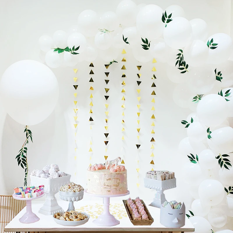 

128pcs Baby Shower Wedding/Party Decoration Mariage Birthday Balloons Bachelorette Party Wedding Backdrop Curtain Anniversaire