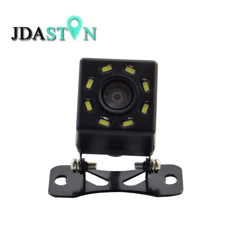 Автомобильная камера заднего вида JDASTON HD 8 светодиодов ночное видение
