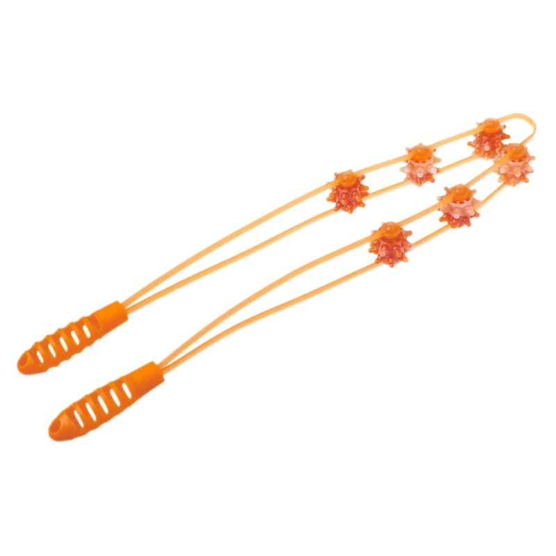 Handheld Back Shoulder Waist Body Massage Roller Ball Pull Self