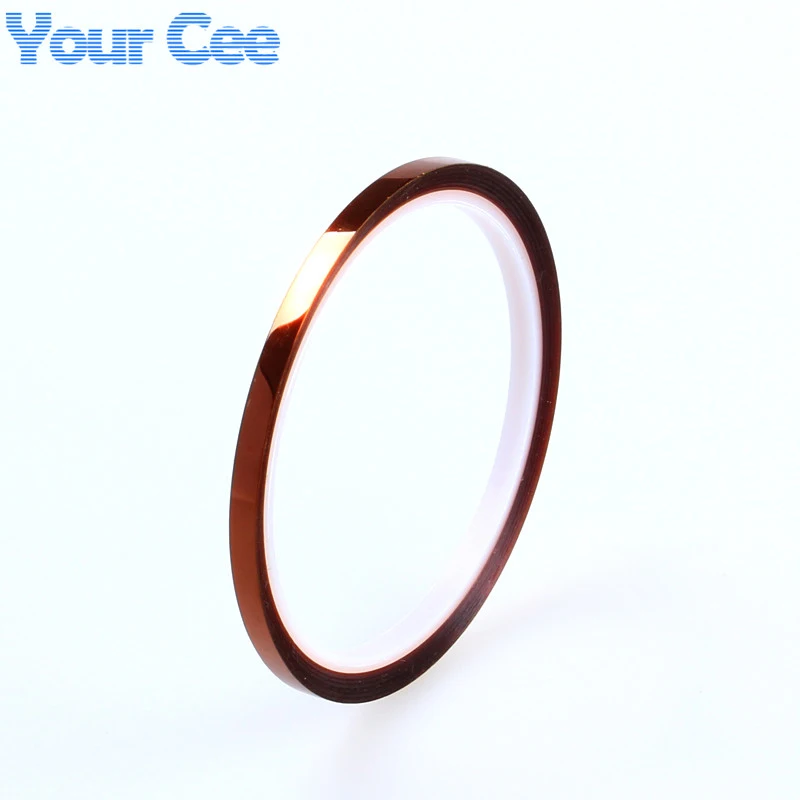 2 pcs Temperature Resistant Tape Heat Dedicated Tape Polyimide Tape for BGA PCB SMT 3D Printer
