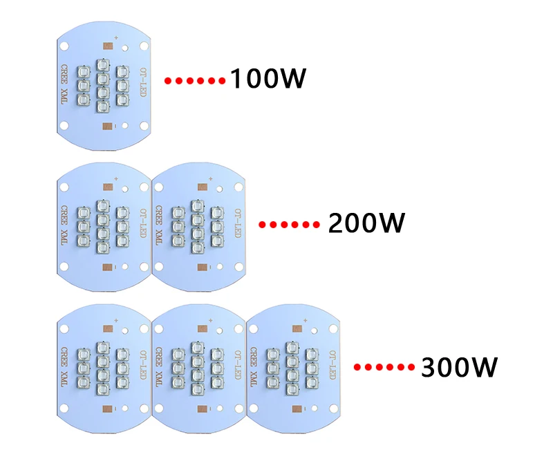 Rosa, COB Lâmpada, SMD, CREE, XM-L, XML2, 50W, 100W, 5050, SMD