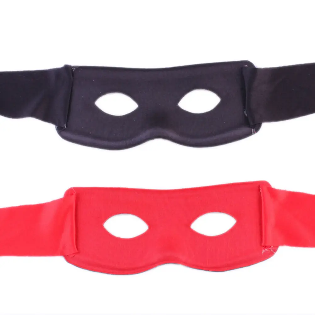

Red Black Party Mask Men Women Villain Joke Bandit Zorro Eye Mask Theme Party Masquerade Costume Halloween Supplies Hot Sell