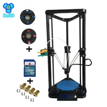 Новейший дизайн K200 дельта HE3D 3d комплект принтера-поддержка нескольких материал