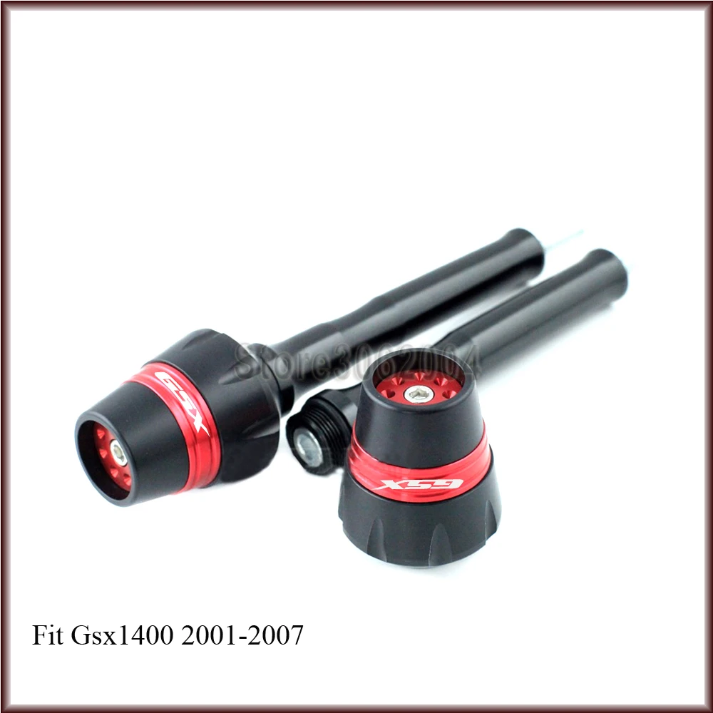 

Frame Slider Crash Protector Bobbins Falling Protection Mortorcycle Accessories For SUZUKI GSX 1400 GSX1400 2001-2007 Black Red