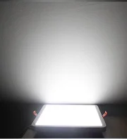 Светодиодный панельный светильник s ультратонкий поверхностный светильник 6 Вт 8 Вт 15 Вт 20 Вт 220 в квадратный круглый панельный светильник белый/теплый внутренний светодиодный светильник для спальни