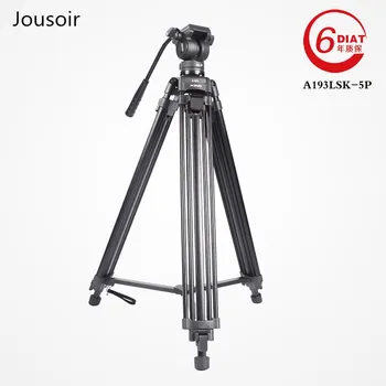 

A193 LKS-5P SLR camera tripod hydraulic damping cloud table portable camera photography triangle CD50