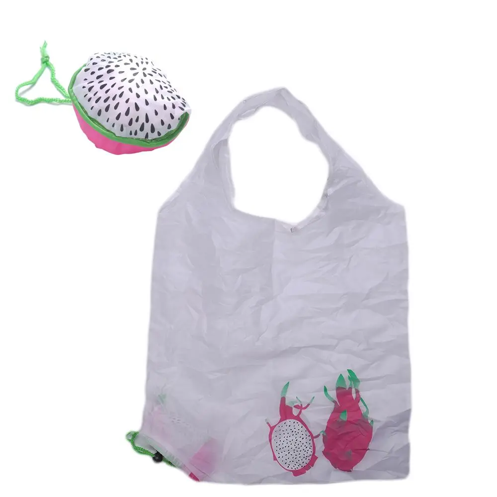 Горячая креативная Экологичная сумка для хранения сумки клубника складные сумки многоразового использования для покупок складной продуктовый нейлоновый эко-сумка - Цвет: Pitaya