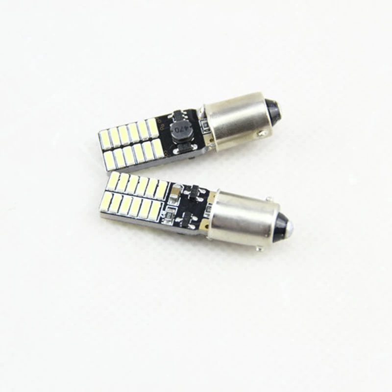 10 шт. BA9S 24SMD 4014 светодиодный автомобильный светильник, парковочные огни Canbus, безошибочный Автомобильный светодиодный светильник для Mercedes W210 E420