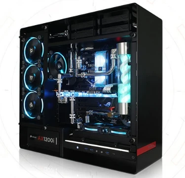 

With Water-cooling case box I9 7900X 32G luxury computer host desktop pc