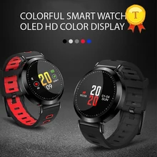 Лидер продаж красочные Smart Watch oled-дисплей HD Smart браслет для мужчин женщина Поддержка спальный пульсометр