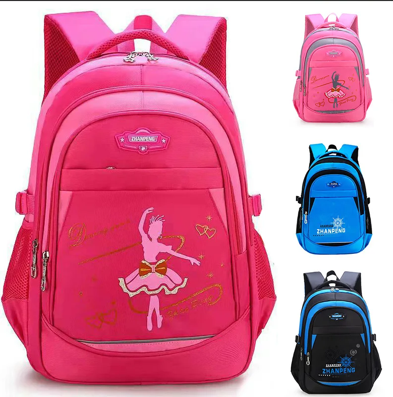 

Waterproof School Bags For Girls Boys Children Backpack In Primary School Backpacks schoolbag kids satchel Mochila Infantil Zip
