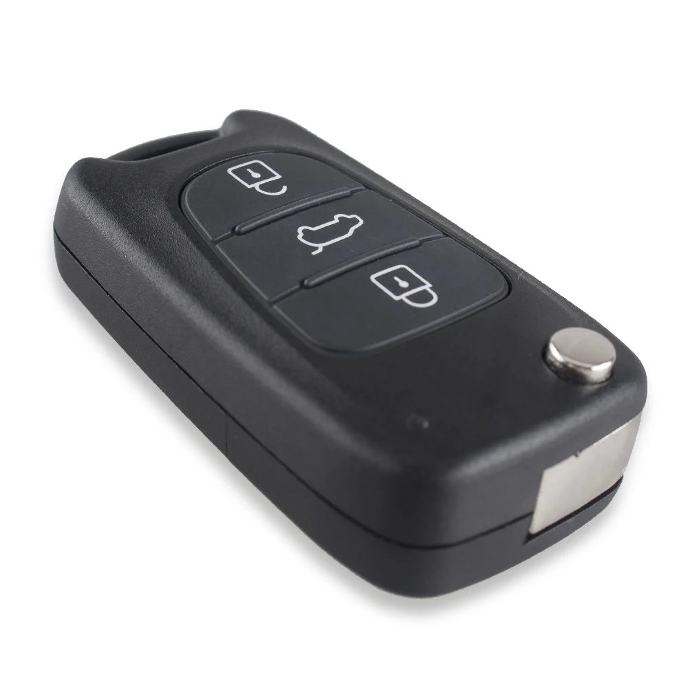 Dandkey 3 кнопки раскладной дистанционный ключ HA T005 CE0678 для HYUNDAI i30 433 МГц TOY40 ID46