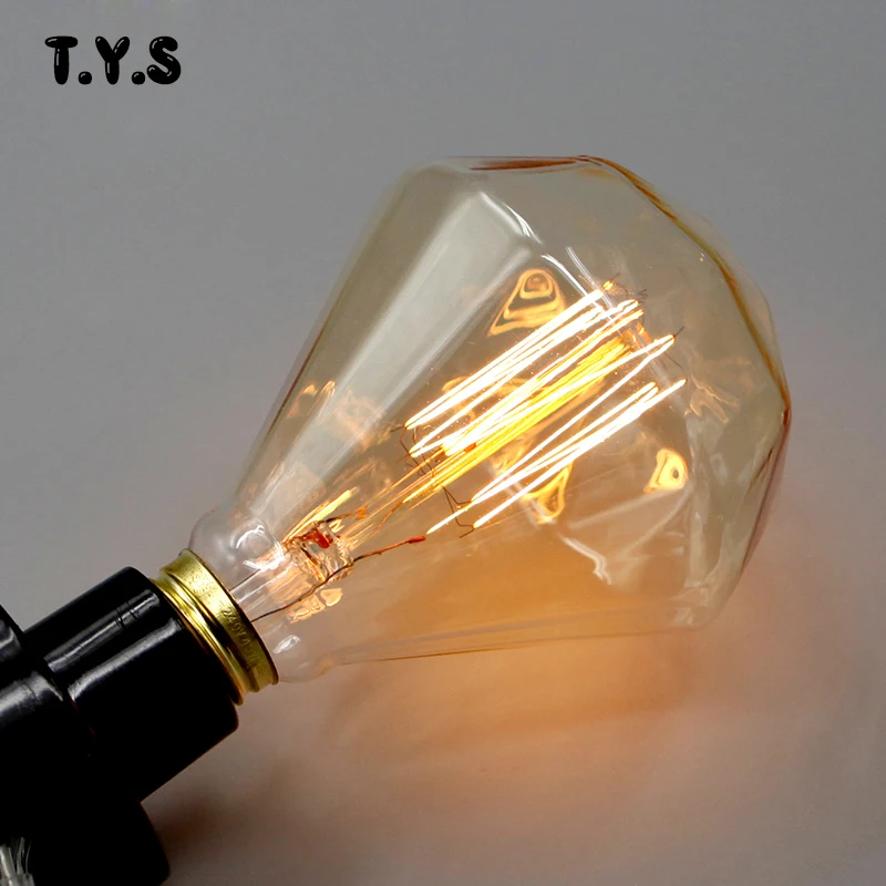 Lâmpadas Incandescentes w lampada edison luzes pingente Edison Bulb Base Tipo : E27 Edison Bulb