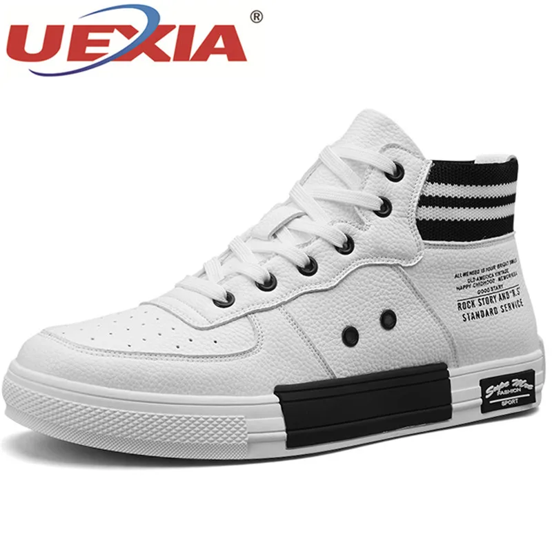 

UEXIA Leather Winter Snow Boots Shoes Men Boots Men Autumn Leather Comfortable Breathable 2018 New Brand Rubber Male Boot Flats