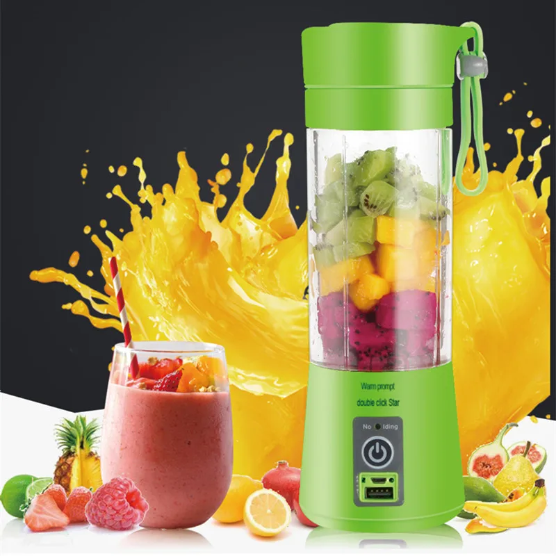 

Portable USB Electric Fruit Citrus Juicer Bottle Handheld Milkshake Smoothie Maker Rechargeable Juice Blender Kitchen Tools