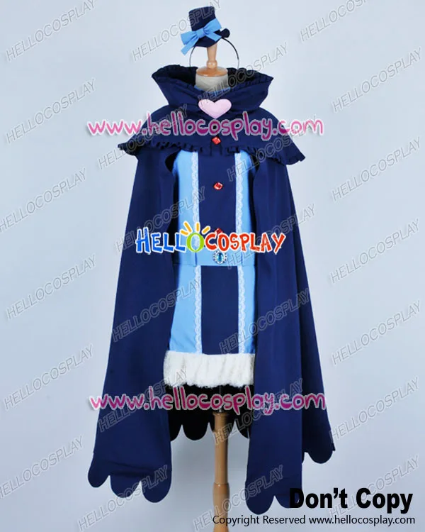 

Karneval Cosplay Kiichi Blue Cloak Uniform Costume H008