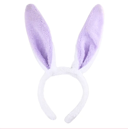 Новое поступление модные ободки с кроличьими ушками для молодых девушек детский головной убор с кроликом аксессуары для волос