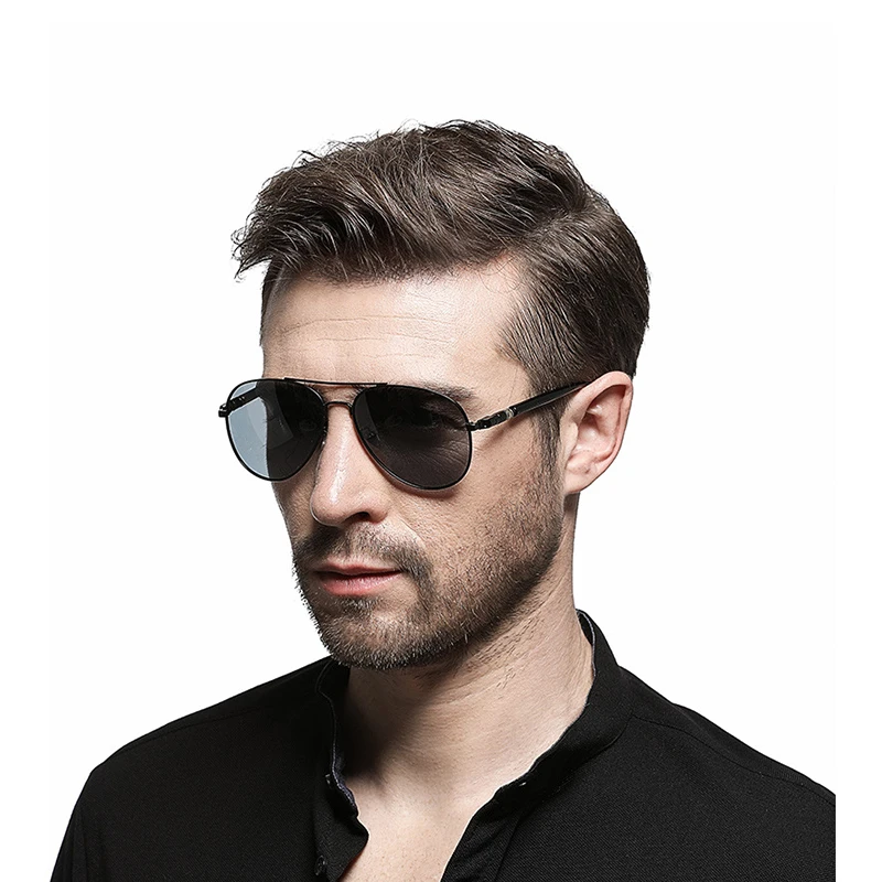 KEITHION Sunglasses Men Polarized Classic Metal Oval Glasses For Women Fashion Style UV400 Gafas De Sol Eyewear