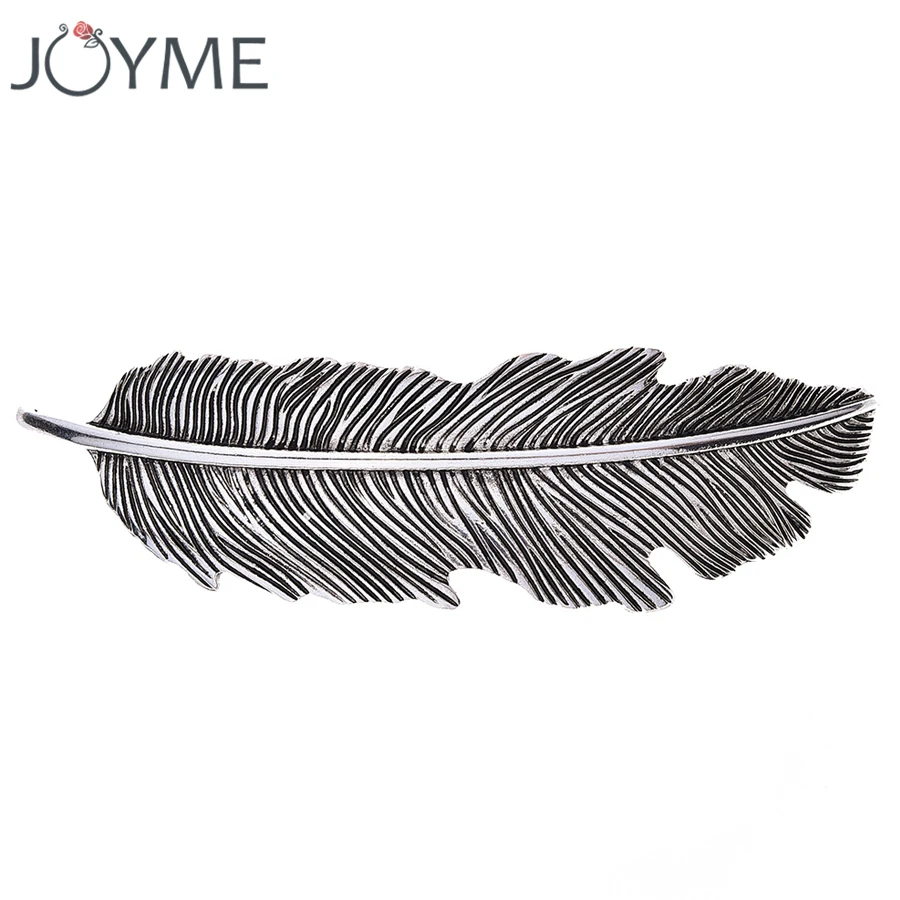 Женские винтажные шпильки для волос Joyme с искусственными перьями | Украшения и