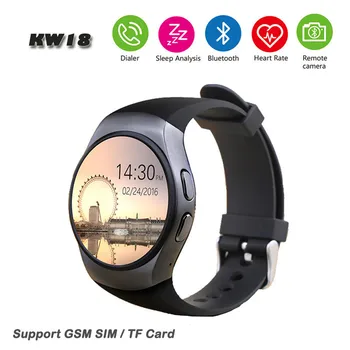 

Top Smart Watch IPS Smartwatch Men Woman SIM Card Pedometer Bluetooth 4.0 Heart Rate Monitor Sport Tracker Color Screen Watches