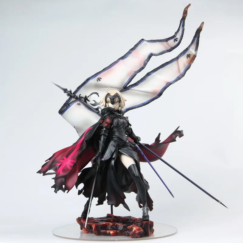 Большой размер Fate Grand Order Avenger Joan of Arc Jeanne d'Arc Alter Black Ver. ПВХ фигурка Коллекционная модель игрушки