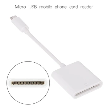 

Micro USB to SD Card Reader Camera Reader OTG Data Adapter Cable For Samsung S7 S6 Xiaomi Huawei Android Mobile Phone Tablet PC