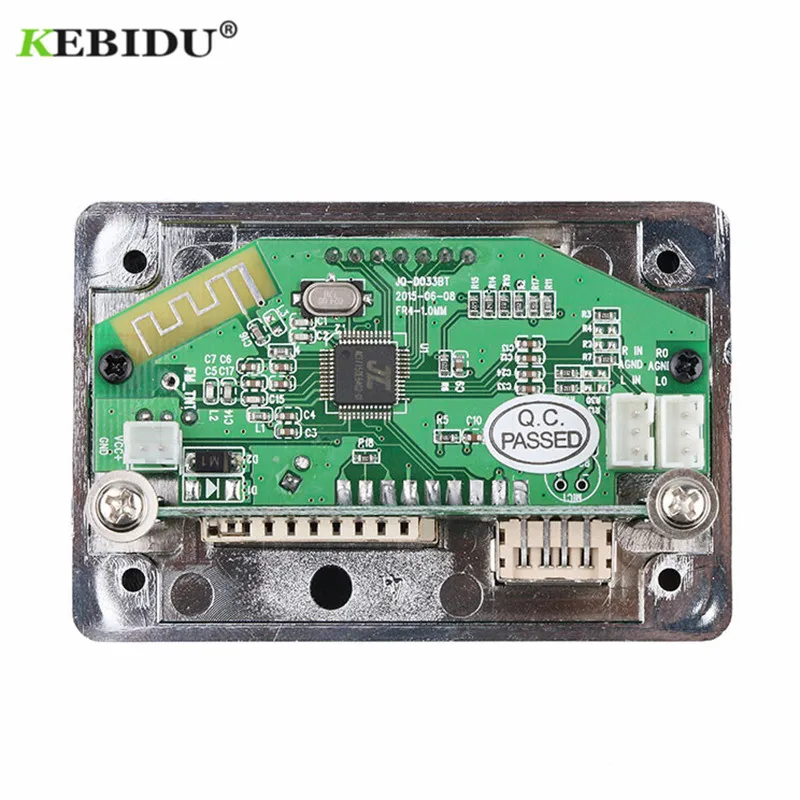 Автомобильная Bluetooth MP3 декодирующая плата KEBIDU беспроводной USB плеер слот для SD