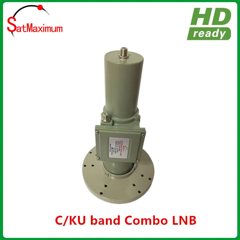

High Gain C Band and Ku band combo LNBF Single output C/Ku band LNB