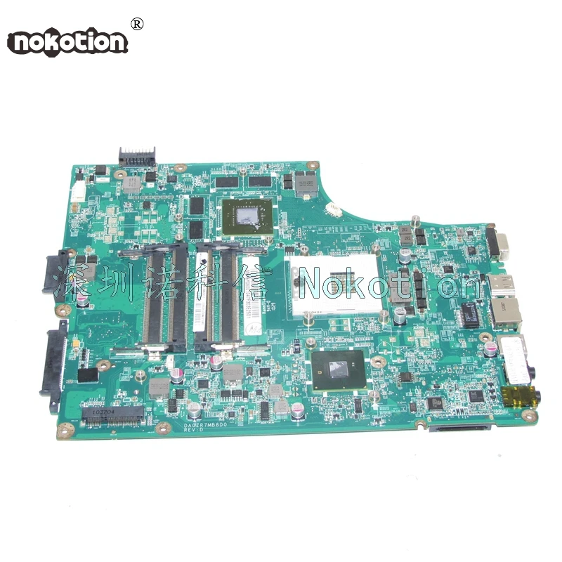 

NOKOTION DA0ZR7MB8D0 Laptop Motherboard for Acer 5745 5745G MBR6Y06001 MB.R6Y06.001 4 ram Slots only support core i7