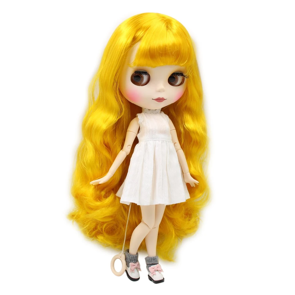 doll with yellow hair