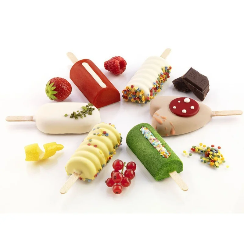 4 сетки силиконовые формы для мороженого DIY мусс форма помадки на торт домашняя