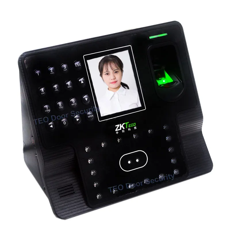 2017 New Version ZMM220 Face Detection Employee Facial Time Clock