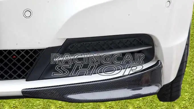 OE STYLE REAL CARBON FIBER FRONT SPLITTERS FOR BMW Z4 E89 23i 30i 2009+
