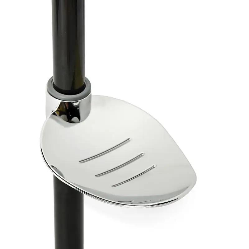 2020 22 25mm ABS Plastic Shower Rail Soap Dish Box Soap Holder Soap Pallet Shower Rod Slide Bar