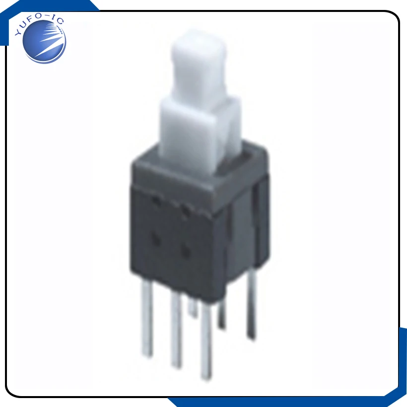 

10PCS/LOT 5.8*5.8mm self locking switch self lock push button 5.8x5.8