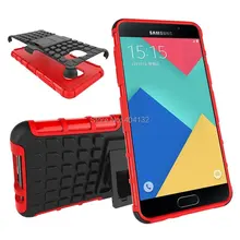 Sherrytree гибридный Armor Жесткий PC Стенд Крышка для samsung Galaxy A7 ТПУ Защитный чехол(100 шт./лот