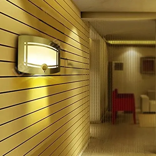 GoesWell LED Night Light Warm White Battery Powered Motion Sensor