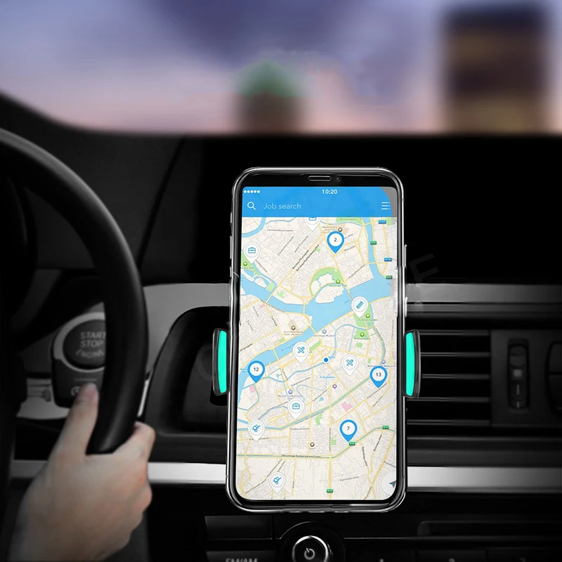 

Car Phone Holder For iPhone 8 X XS XR 7 Air Vent Mount Car Holder 360 Degree Mobile Phone Holder For Samsung Xiaomi Holder Stand