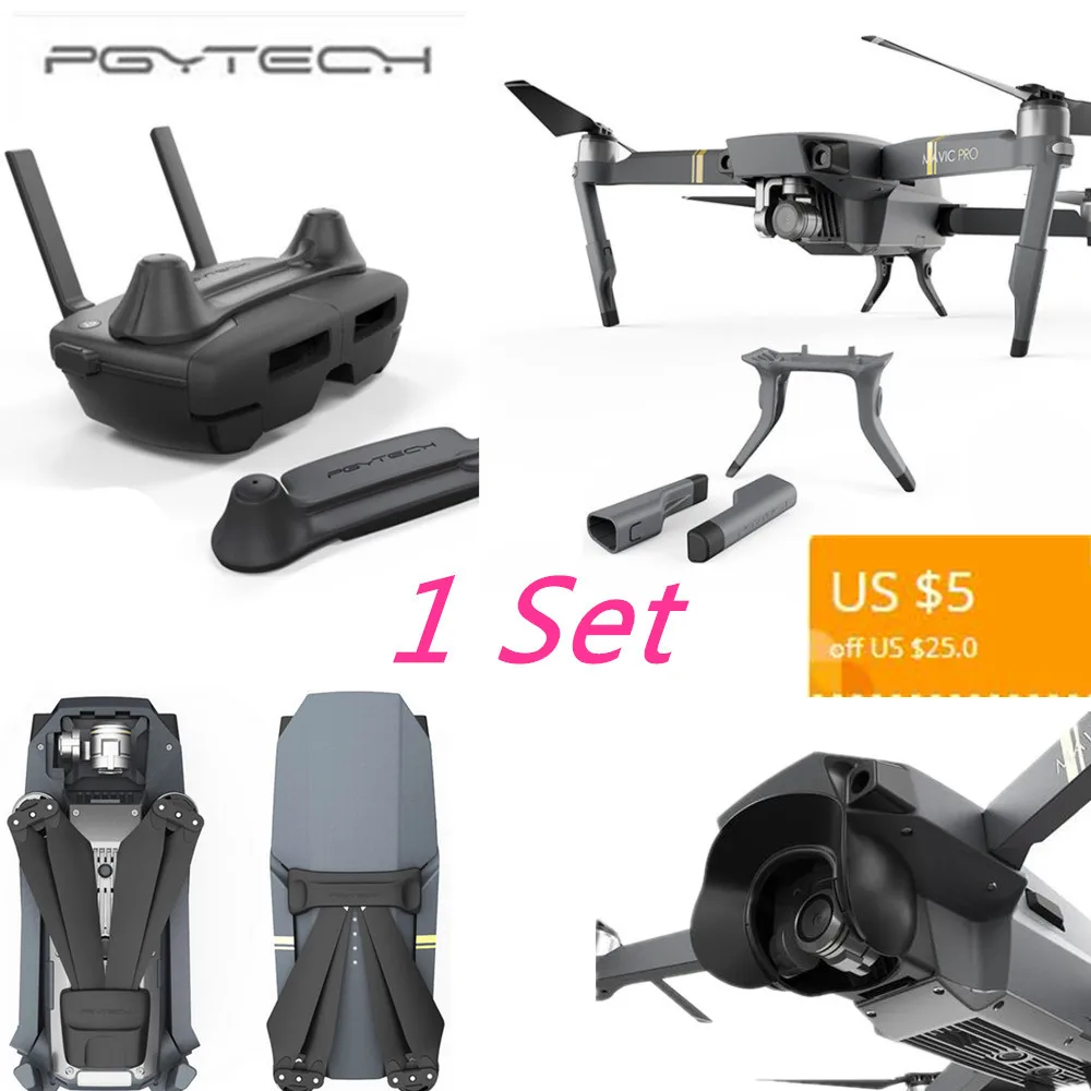 PGYTECH Drone Set Stick Rocker Protector Holder Extended Leg Protector Sun Shade Holder Protection Guard for DJI MAVIC PRO PGYTECH Drone Set Stick Rocker Protector Holder Extended Leg Protector Sun Shade Holder Protection Guard for DJI MAVIC PRO