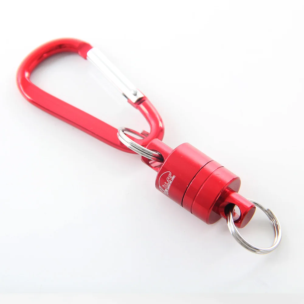 Fishing tool Magnetic buckle Strong Train Release Magnetic Net Gear Release Lanyard cable Pull 3KG accessories pesca
