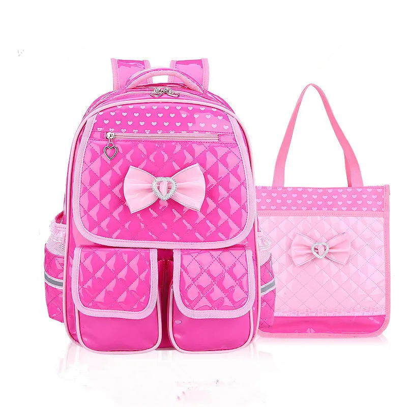 

waterproof Children School Bags Girls primary school Backpack set Orthopedic Backpacks Schoolbags Kids satchel Mochila Infantil