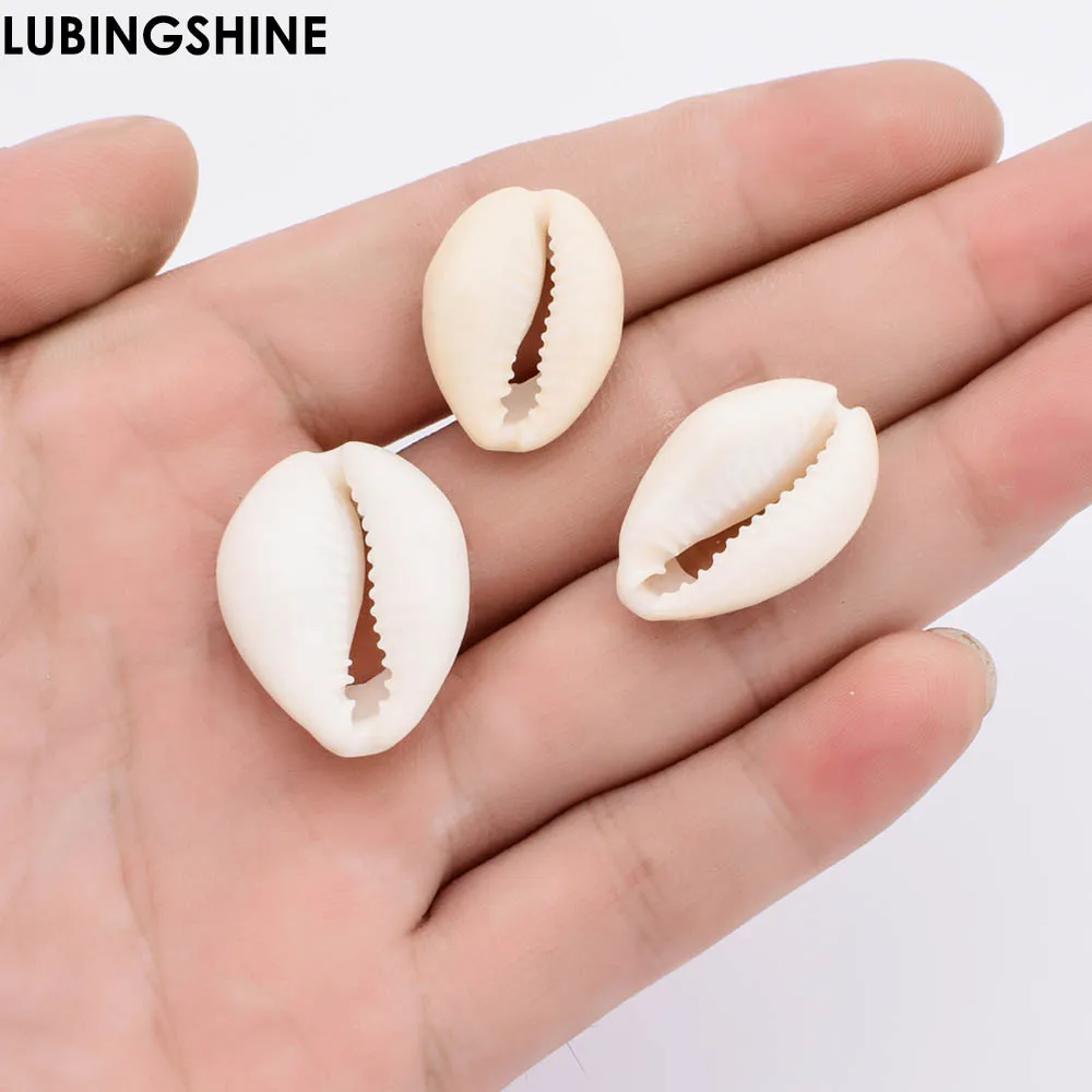 

Natural White Shell Beads Pendant for Women DIY Jewelry Making Fit Charms Bracelet Necklace Earring Accessories Materials
