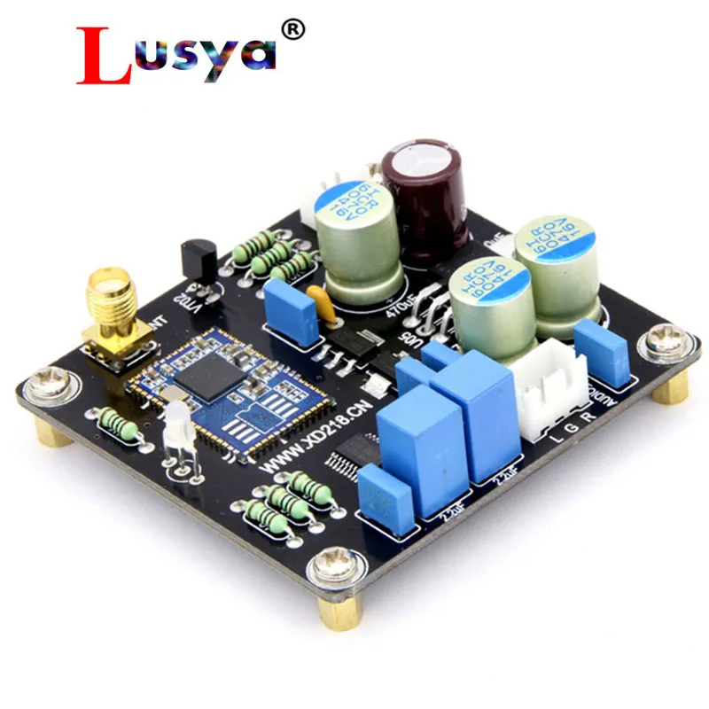 

New CSR8675 Bluetooth 5.0 audio receiving module PCM5102A I2S Decoding DAC board Support APTX-HD For HiFi amplifier T0569