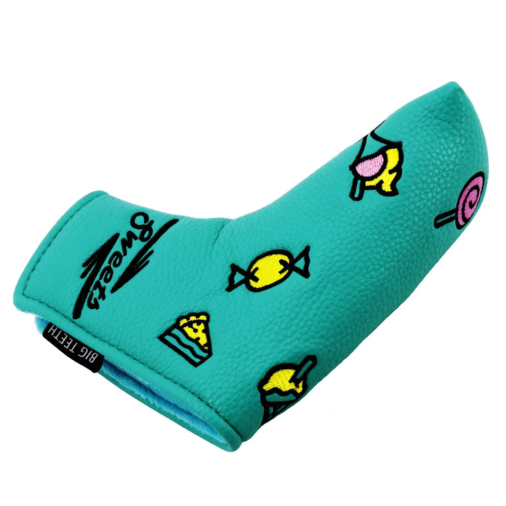 6003514 big teeth golf pingtype putter cover green (6)