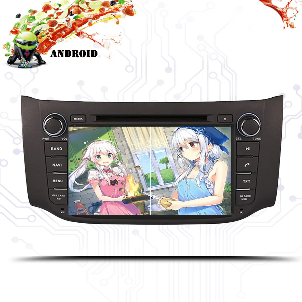 Excellent Octa 8 core car dvd for Nissan Sylphy B17 Pulsar 2012 2013 2014 2015-2018 car pc head unit gps navigation Android 9.0 car stereo 0